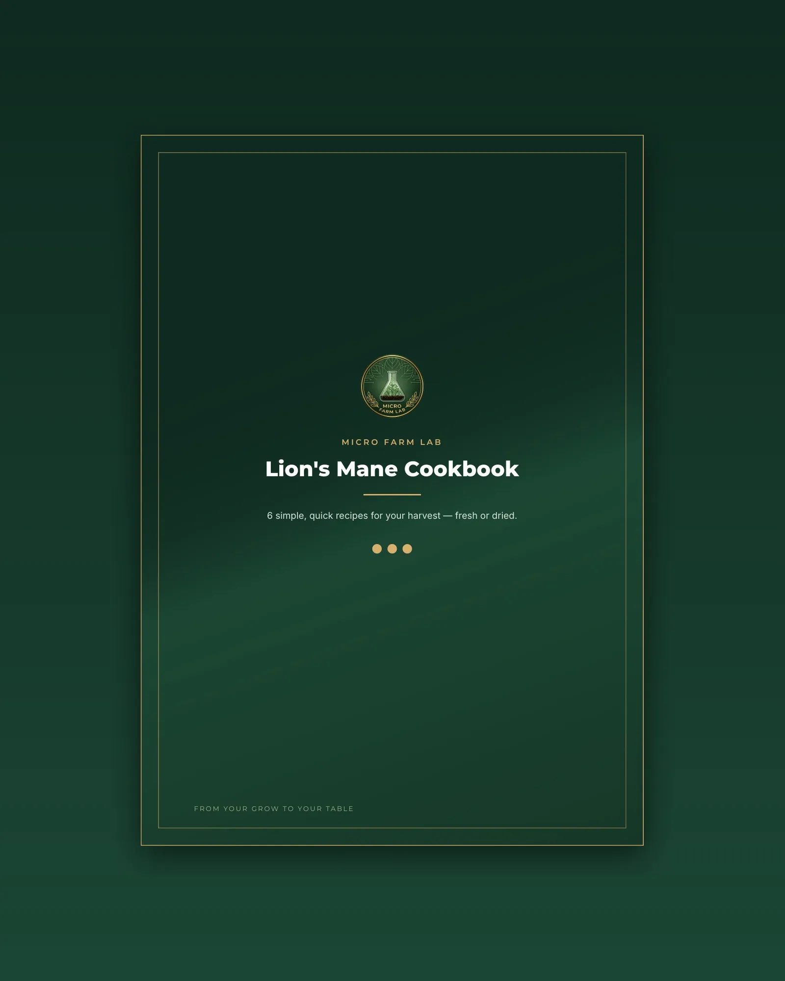 Cookbook